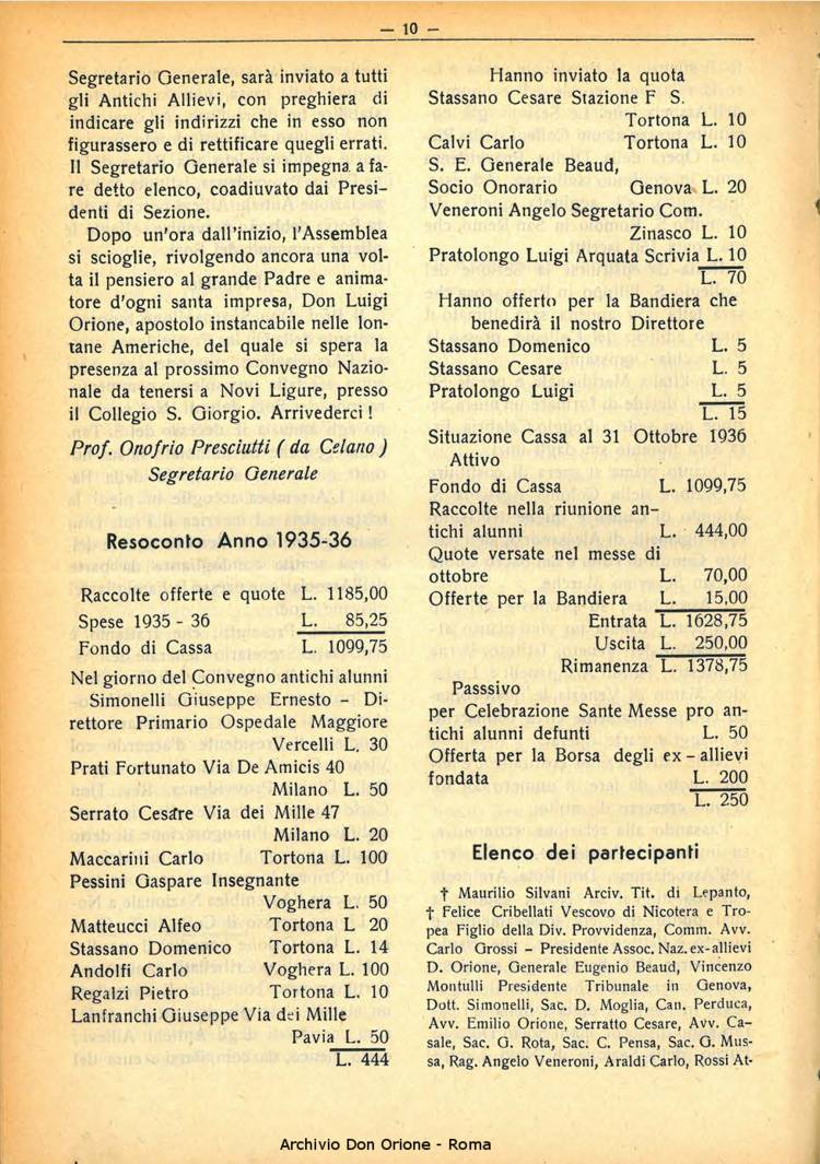 La piccola Opera della Divina Provvidenza, 31, 11, 01-11-1936, pagina 12