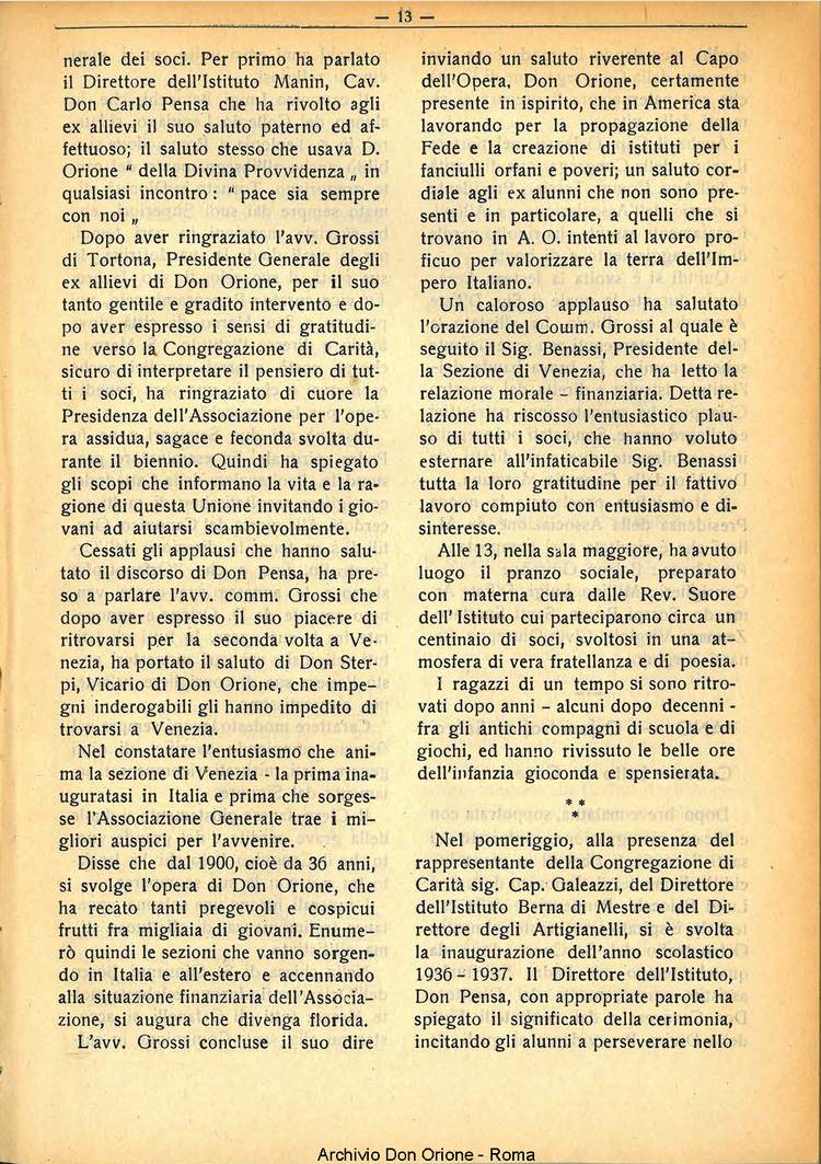 La piccola Opera della Divina Provvidenza, 31, 11, 01-11-1936, pagina 15
