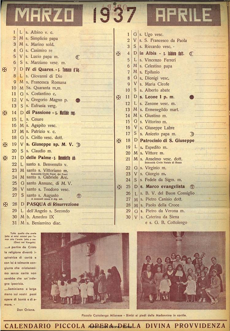 La piccola Opera della Divina Provvidenza, 31, 12, 01-12-1936, pagina 5