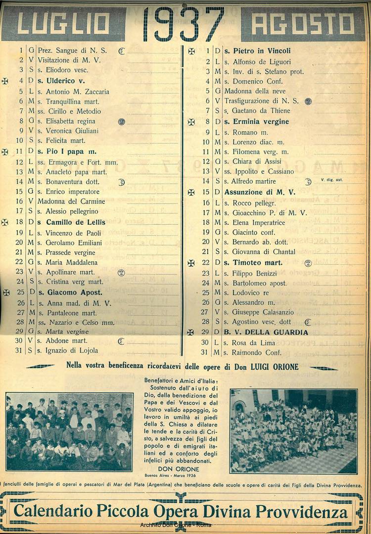 La piccola Opera della Divina Provvidenza, 31, 12, 01-12-1936, pagina 7