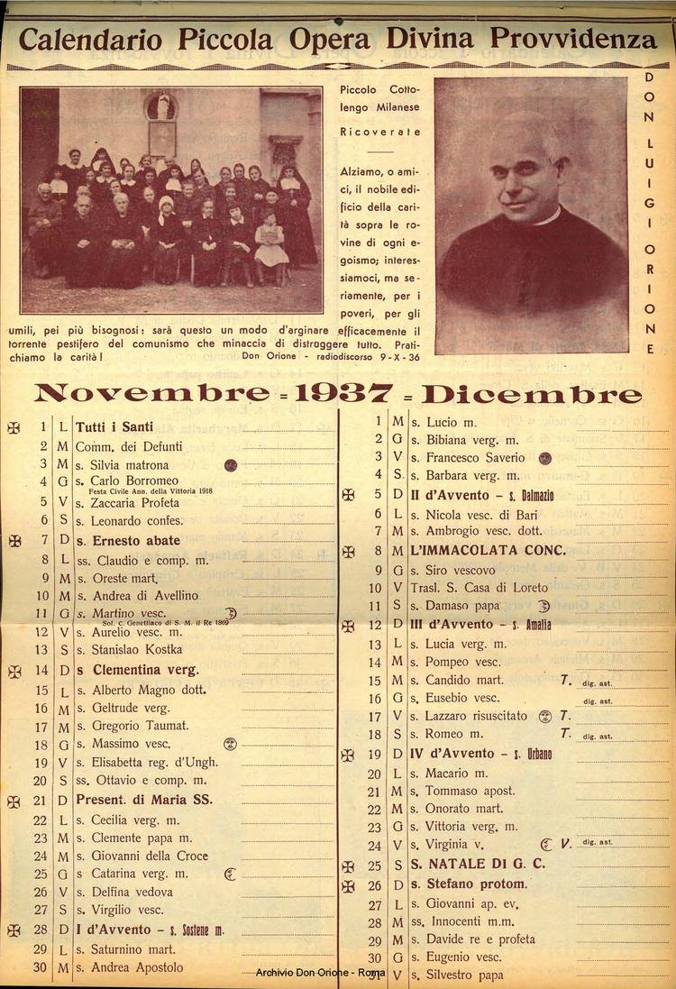 La piccola Opera della Divina Provvidenza, 31, 12, 01-12-1936, pagina 9