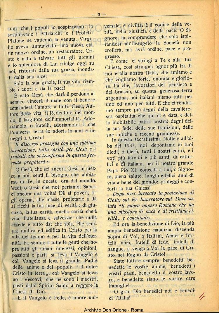 La piccola Opera della Divina Provvidenza, 32, 01, 01-01-1937, pagina 3
