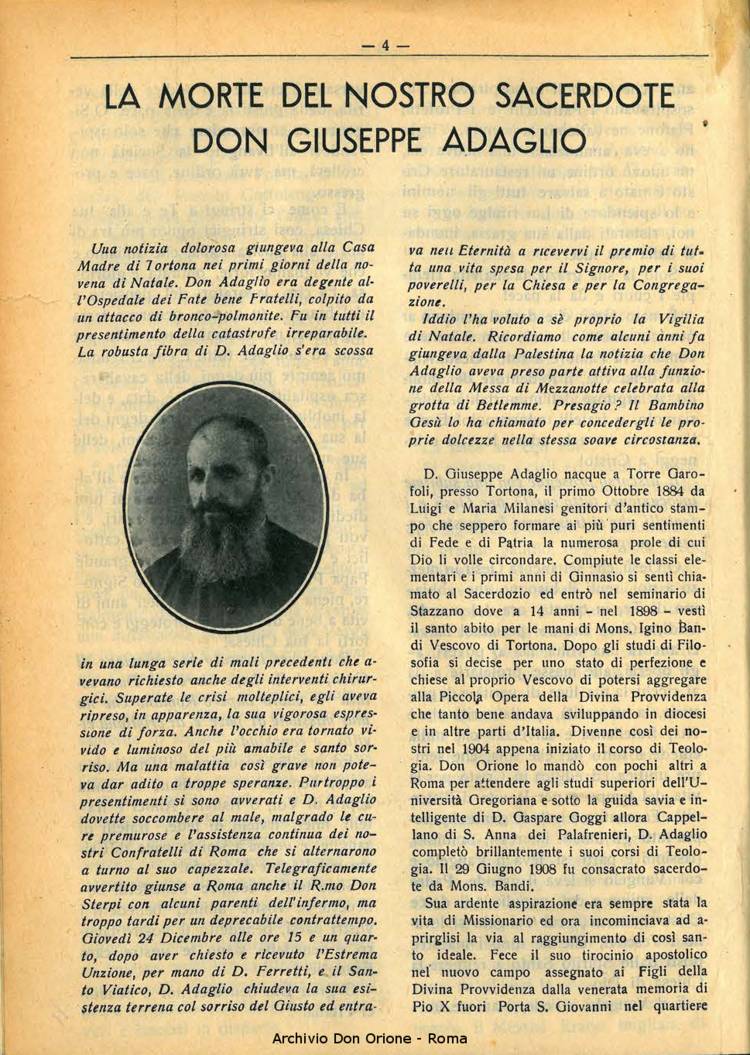 La piccola Opera della Divina Provvidenza, 32, 01, 01-01-1937, pagina 4