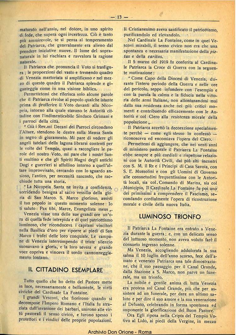 La piccola Opera della Divina Provvidenza, 32, 01, 01-01-1937, pagina 13