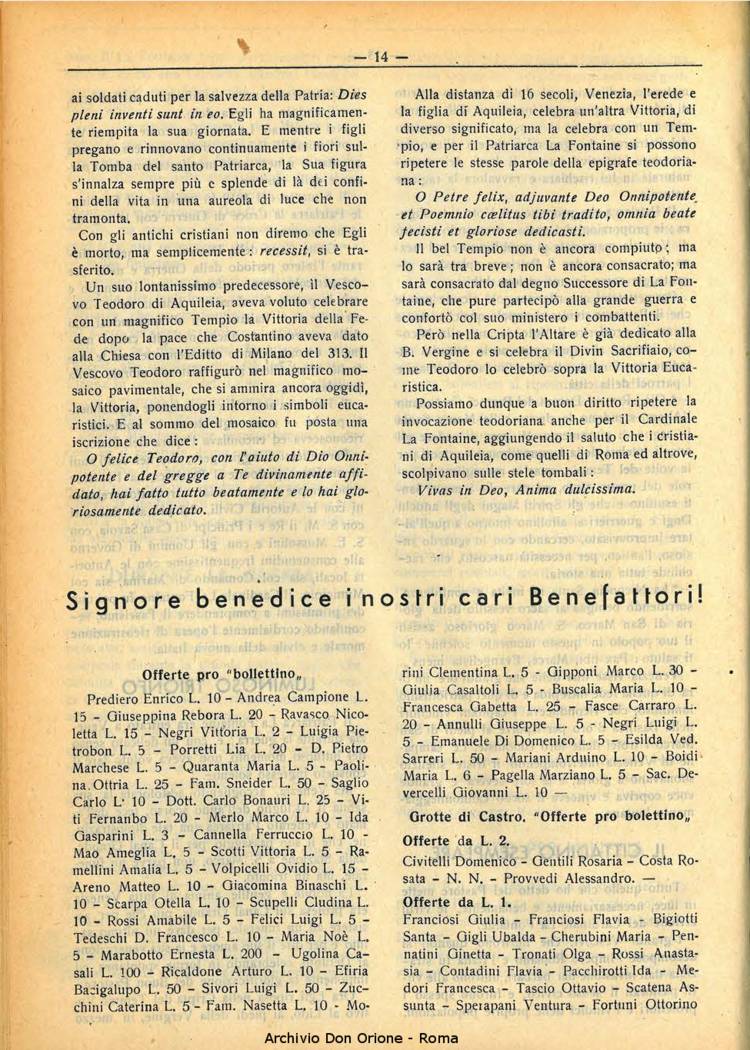 La piccola Opera della Divina Provvidenza, 32, 01, 01-01-1937, pagina 14