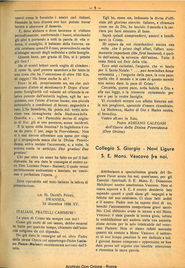 La piccola Opera della Divina Provvidenza, 32, 03, 01-03-1937, pagina 5