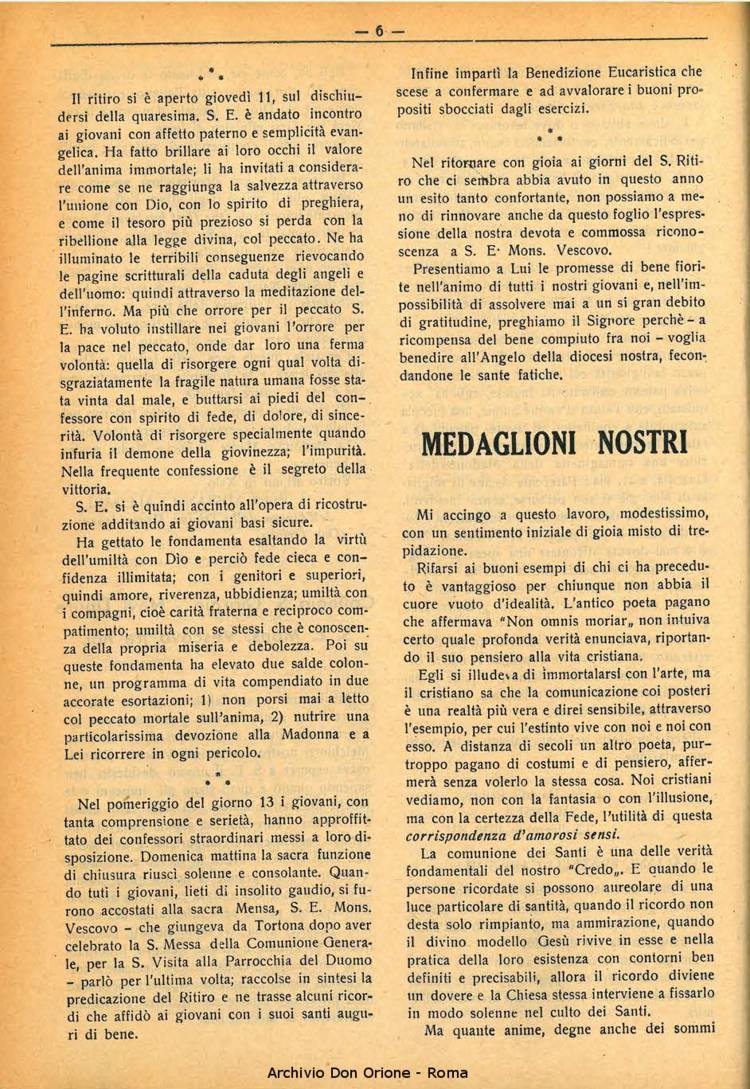 La piccola Opera della Divina Provvidenza, 32, 03, 01-03-1937, pagina 6