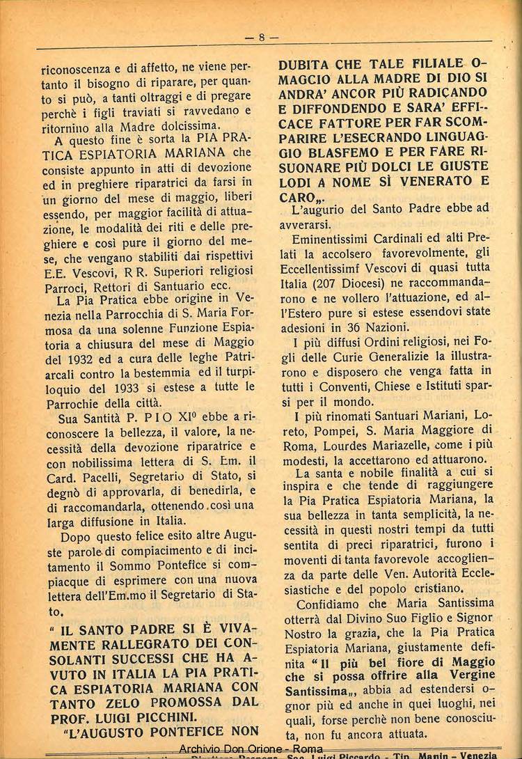 La piccola Opera della Divina Provvidenza, 32, 03, 01-03-1937, pagina 8