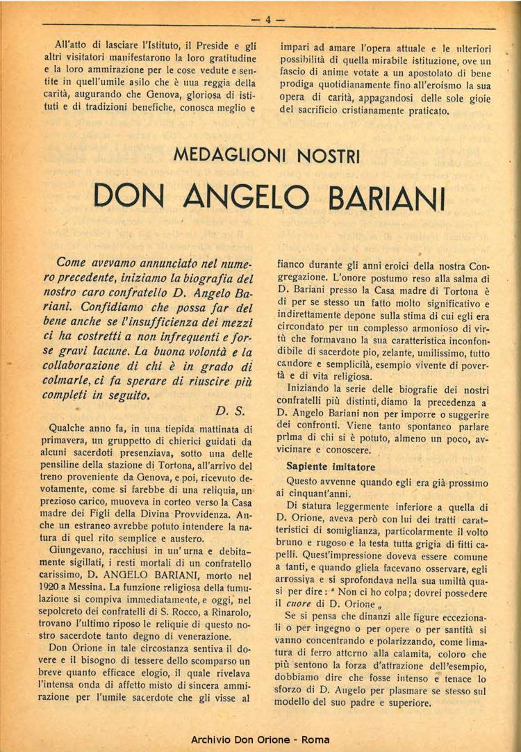 La piccola Opera della Divina Provvidenza, 32, 04, 01-04-1937, pagina 4