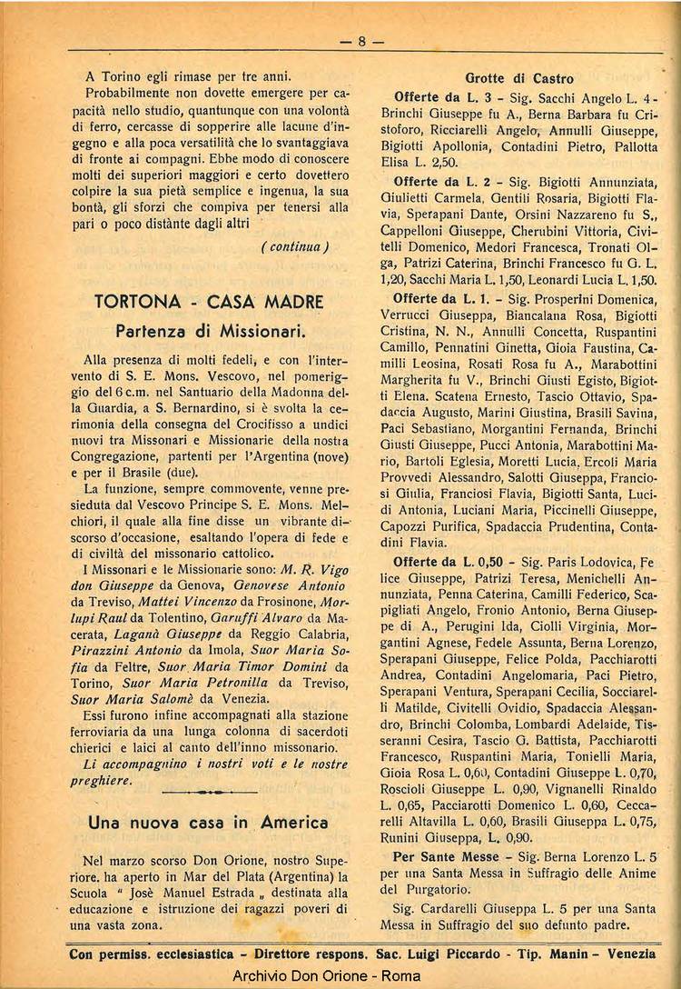 La piccola Opera della Divina Provvidenza, 32, 04, 01-04-1937, pagina 8