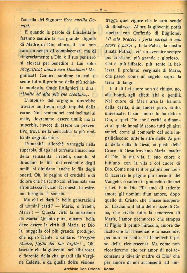 La piccola Opera della Divina Provvidenza, 32, 05, 01-05-1937, pagina 2