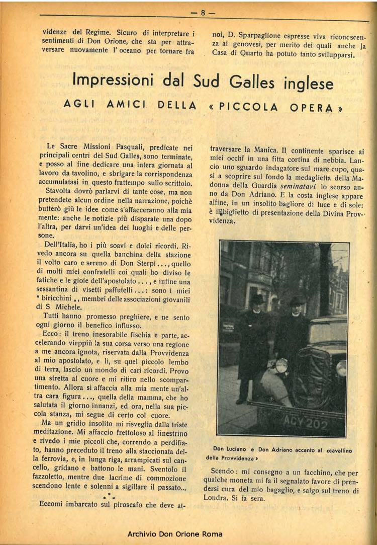 La piccola Opera della Divina Provvidenza, 32, 05, 01-05-1937, pagina 8