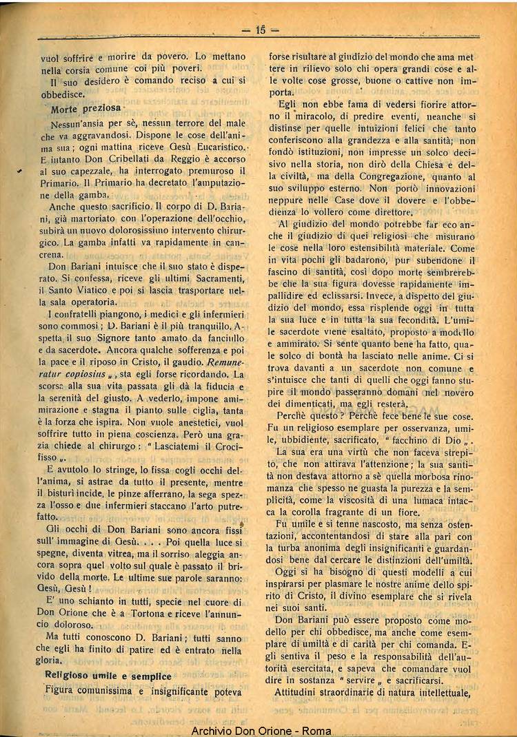 La piccola Opera della Divina Provvidenza, 32, 06, 01-06-1937, pagina 15