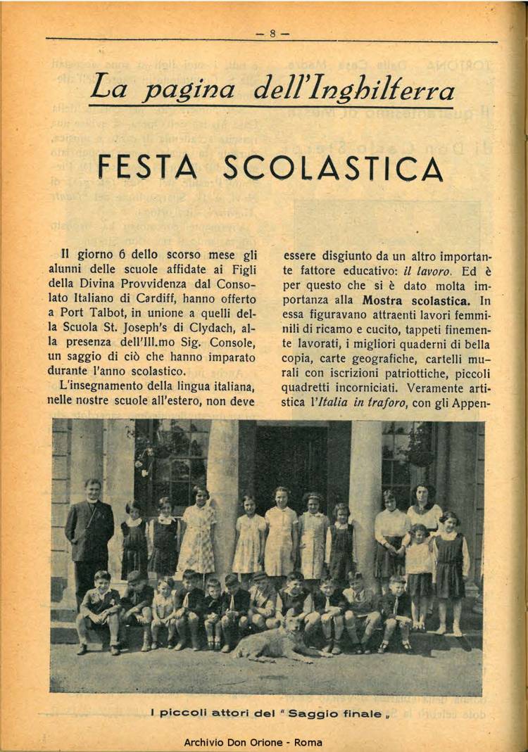 La piccola Opera della Divina Provvidenza, 32, 07, 01-07-1937, pagina 8