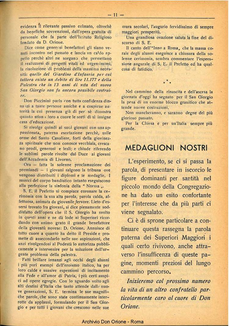 La piccola Opera della Divina Provvidenza, 32, 07, 01-07-1937, pagina 11