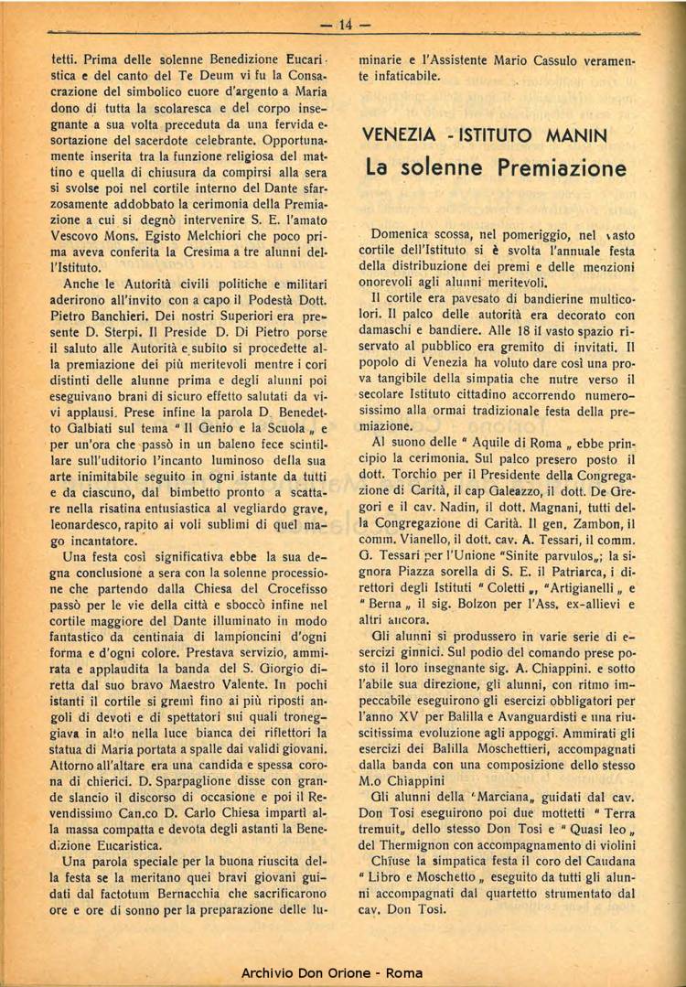 La piccola Opera della Divina Provvidenza, 32, 07, 01-07-1937, pagina 14