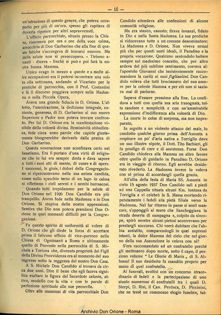 La piccola Opera della Divina Provvidenza, 32, 08, 01-09-1937, pagina 15