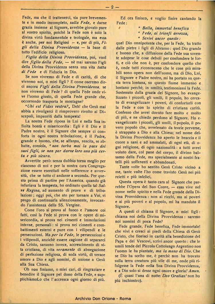 La piccola Opera della Divina Provvidenza, 32, 10, 01-10-1937, pagina 2