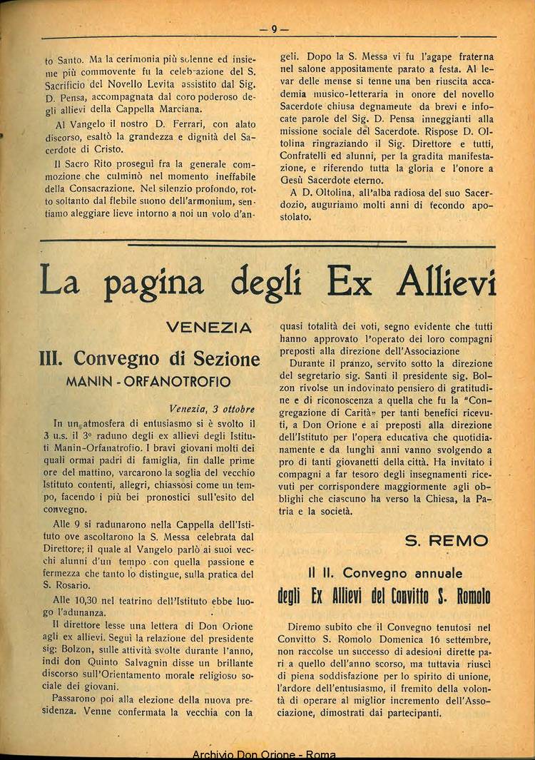 La piccola Opera della Divina Provvidenza, 32, 10, 01-10-1937, pagina 9