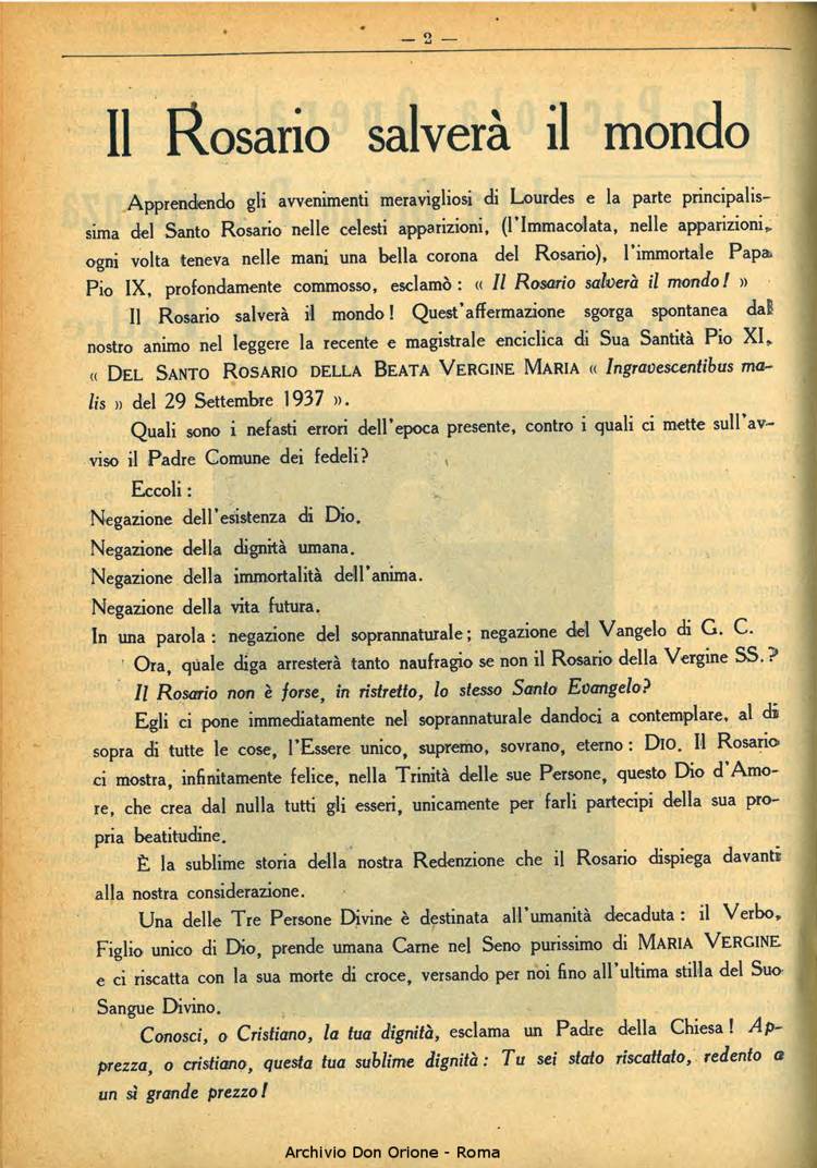La piccola Opera della Divina Provvidenza, 32, 11, 01-11-1937, pagina 2
