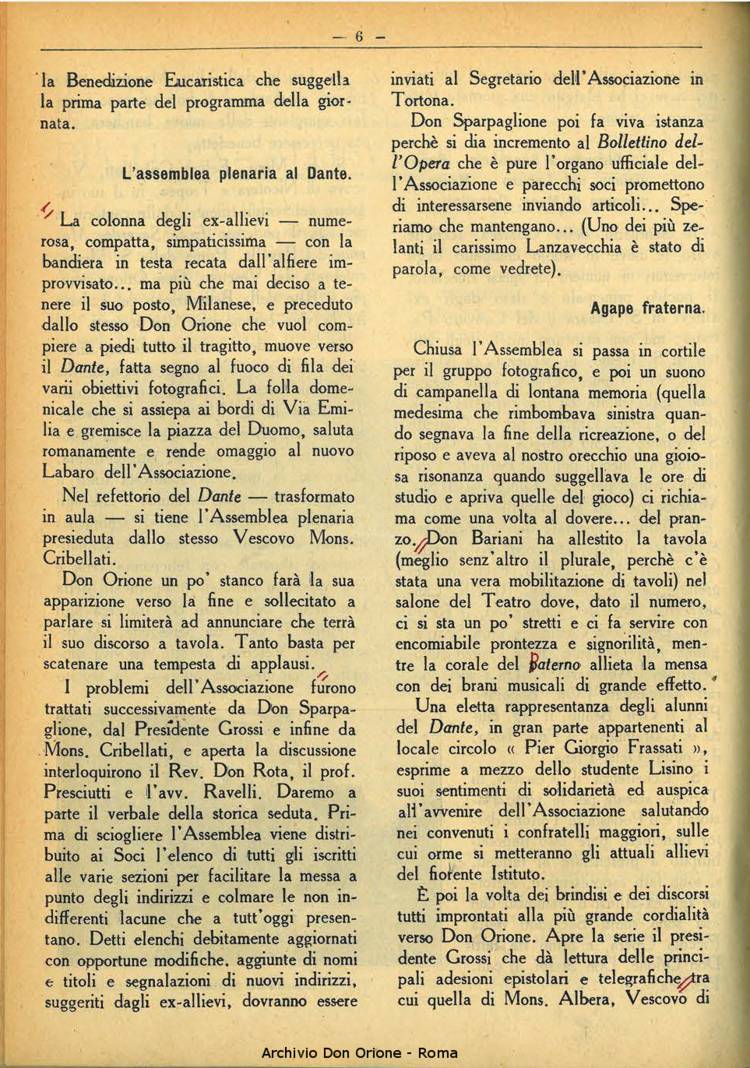La piccola Opera della Divina Provvidenza, 32, 11, 01-11-1937, pagina 6