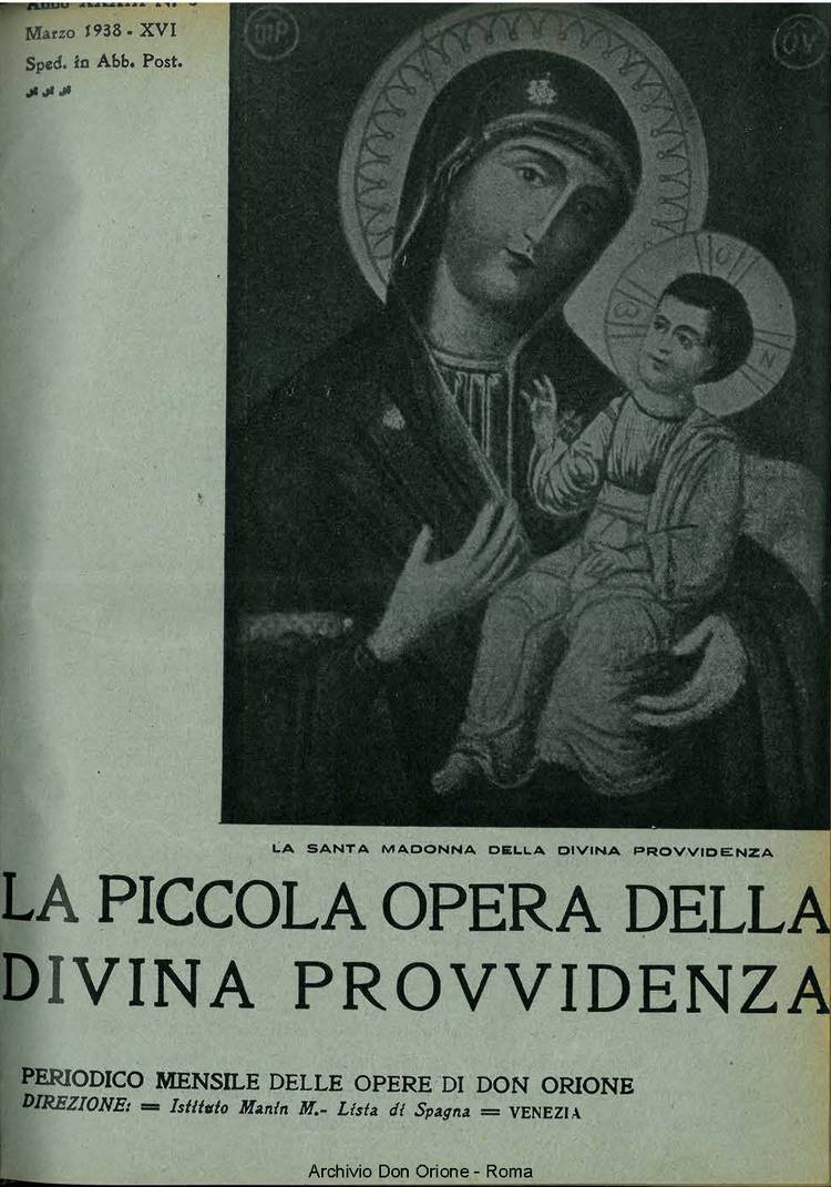 La piccola Opera della Divina Provvidenza, 33, 03, 01-03-1983, pagina 1