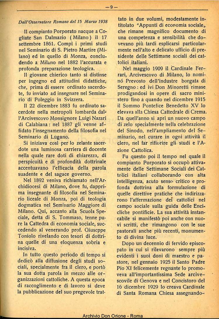 La piccola Opera della Divina Provvidenza, 33, 03, 01-03-1983, pagina 11
