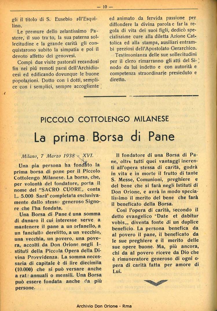 La piccola Opera della Divina Provvidenza, 33, 03, 01-03-1983, pagina 12
