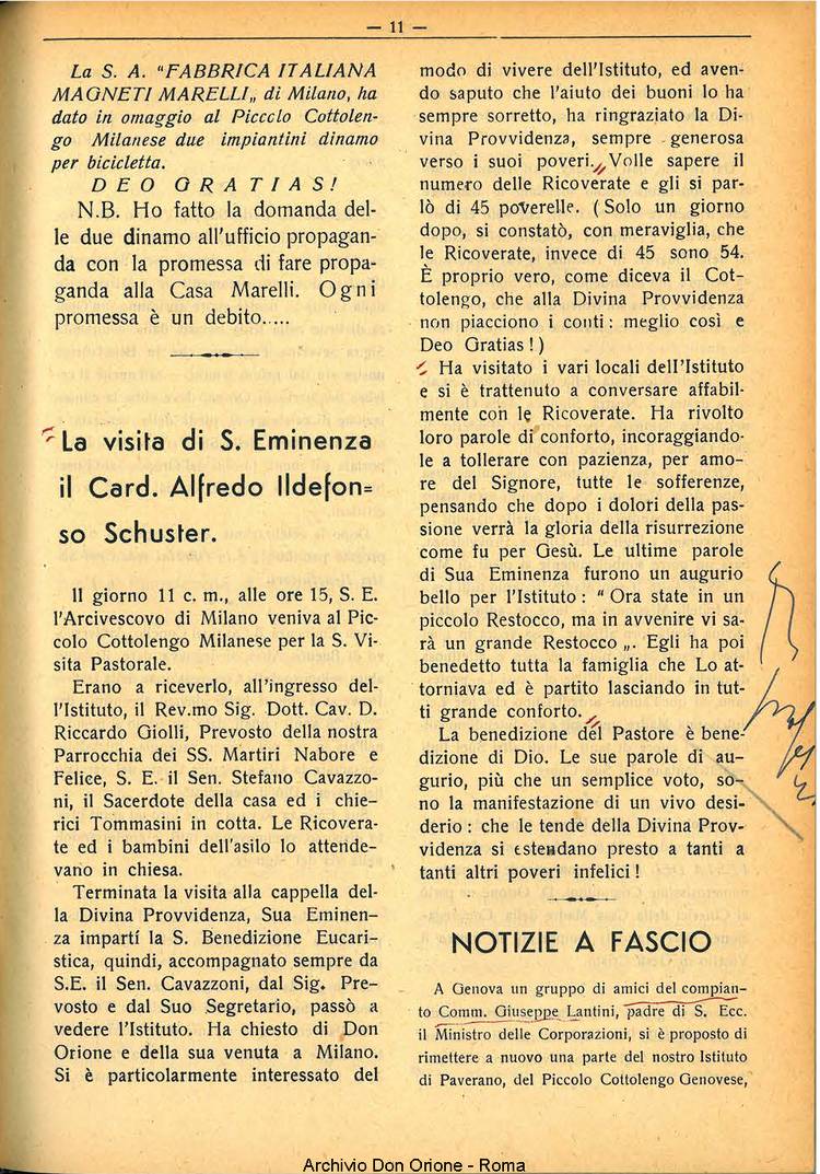 La piccola Opera della Divina Provvidenza, 33, 03, 01-03-1983, pagina 13