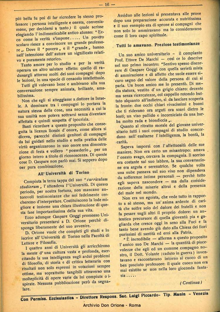 La piccola Opera della Divina Provvidenza, 33, 03, 01-03-1983, pagina 18