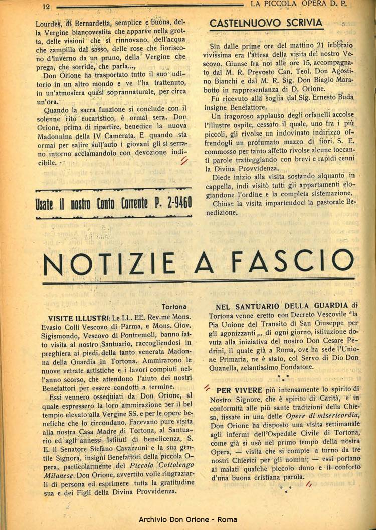 La piccola Opera della Divina Provvidenza, 33, 04, 01-04-1938, pagina 14