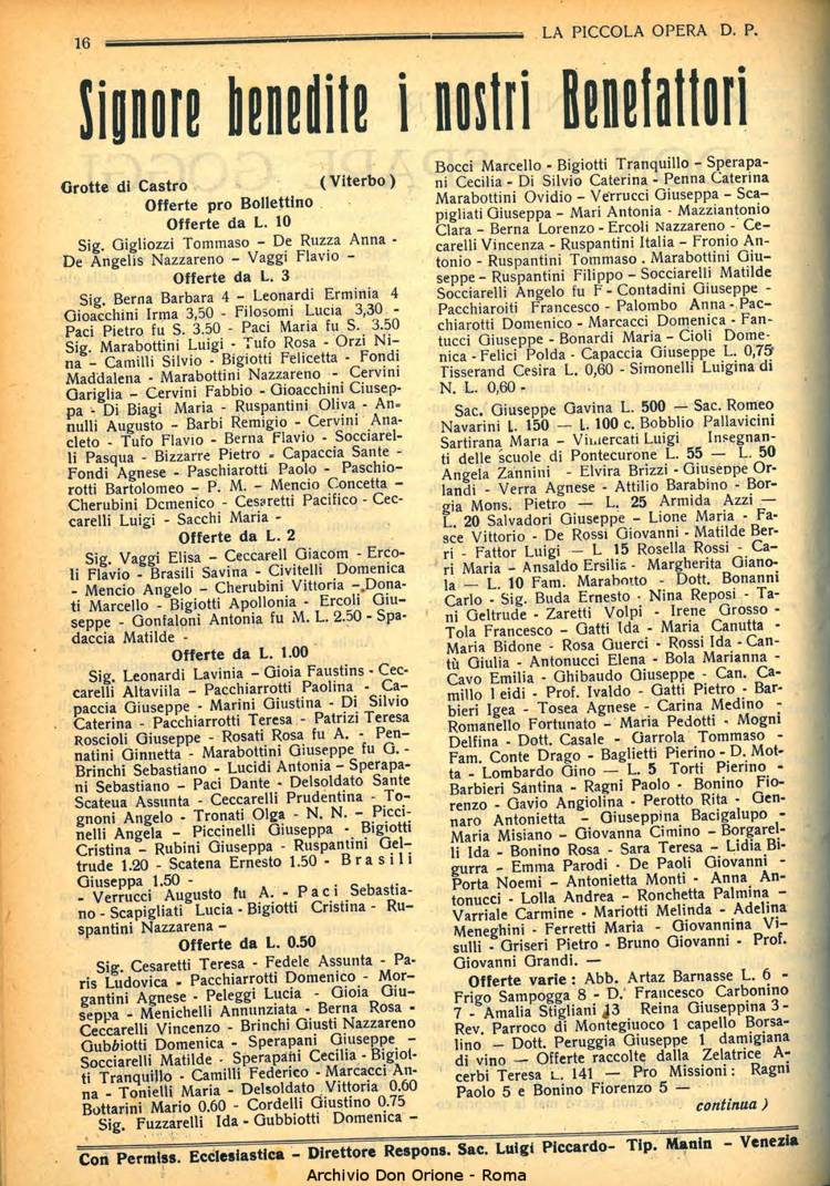 La piccola Opera della Divina Provvidenza, 33, 04, 01-04-1938, pagina 18