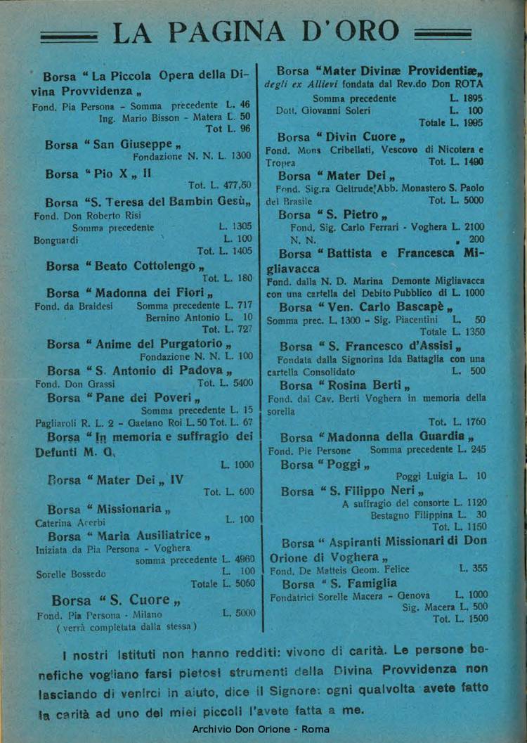 La piccola Opera della Divina Provvidenza, 33, 05, 01-05-1938, pagina 2