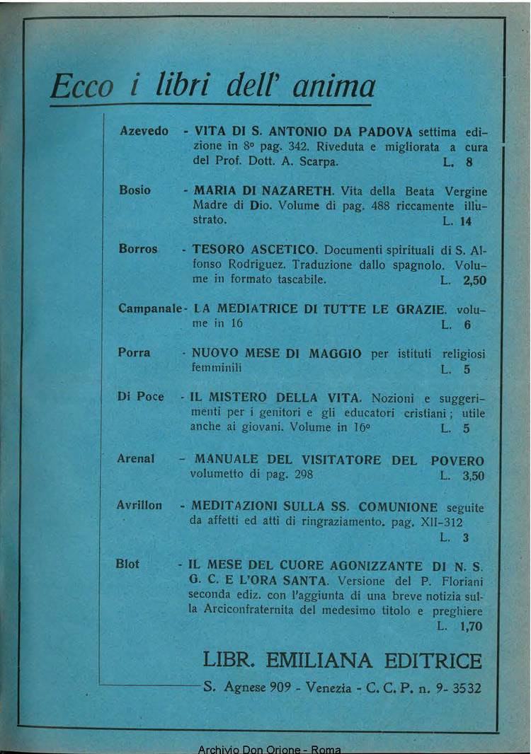 La piccola Opera della Divina Provvidenza, 33, 05, 01-05-1938, pagina 19