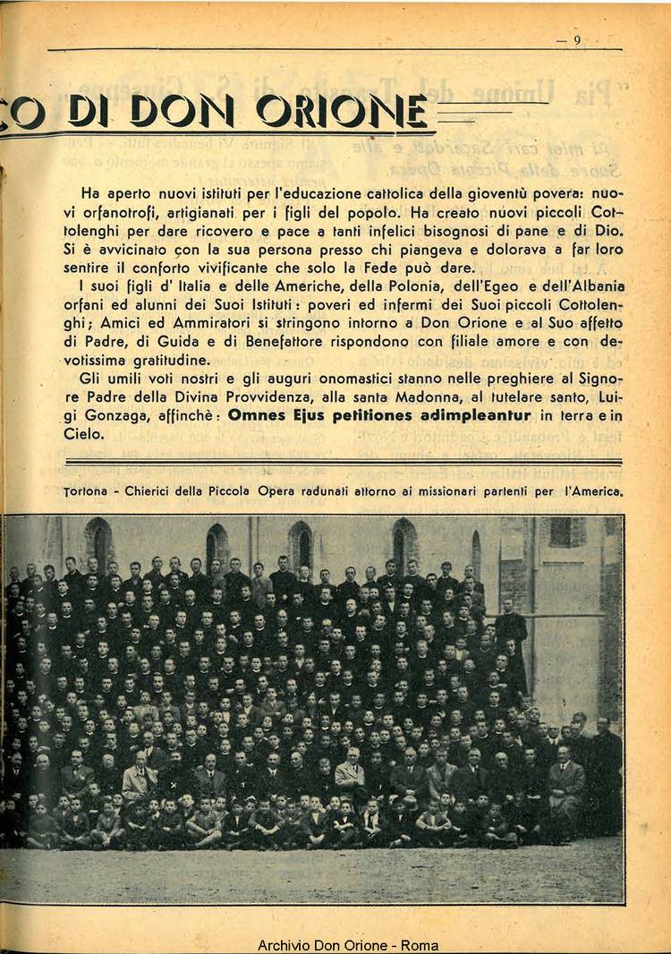La piccola Opera della Divina Provvidenza, 33, 06, 01-06-1938, pagina 11
