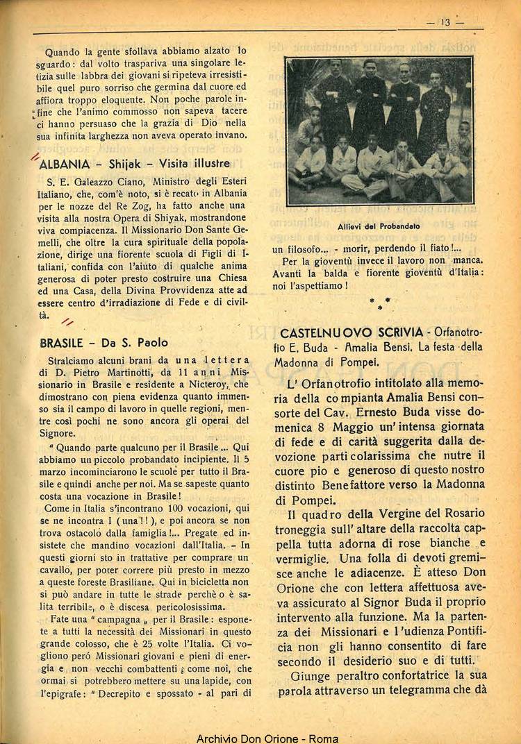 La piccola Opera della Divina Provvidenza, 33, 06, 01-06-1938, pagina 15