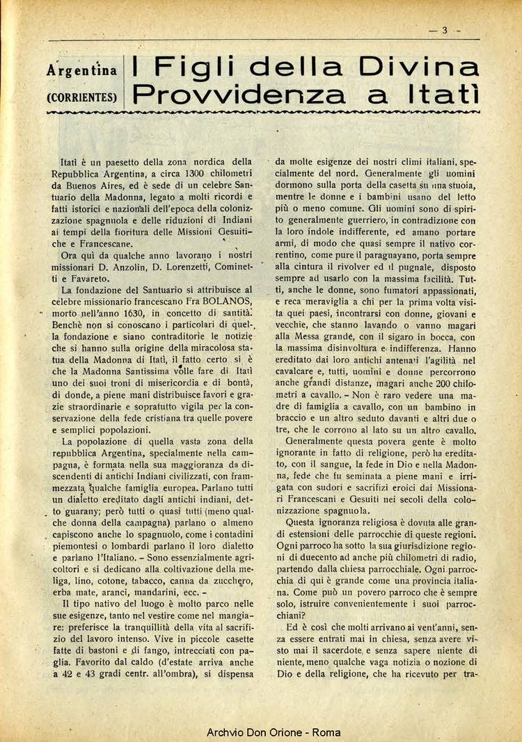 La piccola Opera della Divina Provvidenza, 33, 07, 01-07-1938, pagina 5