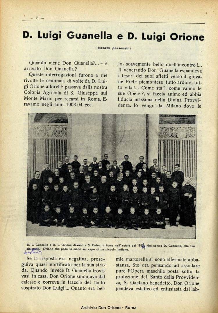 La piccola Opera della Divina Provvidenza, 33, 07, 01-07-1938, pagina 8