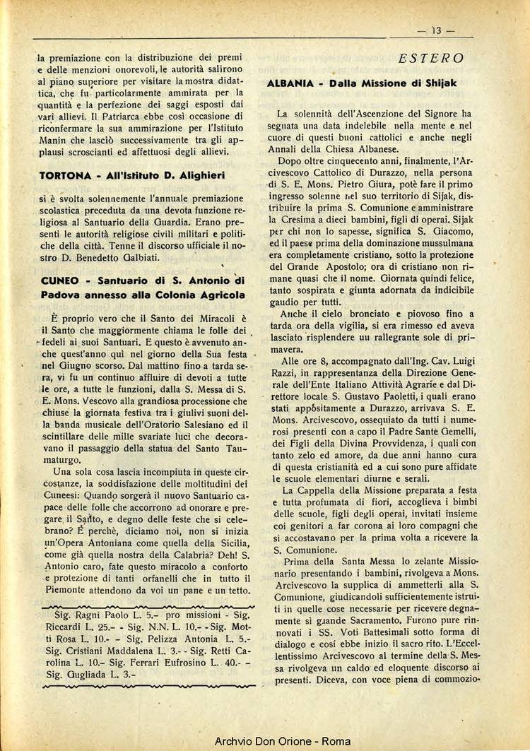 La piccola Opera della Divina Provvidenza, 33, 07, 01-07-1938, pagina 15