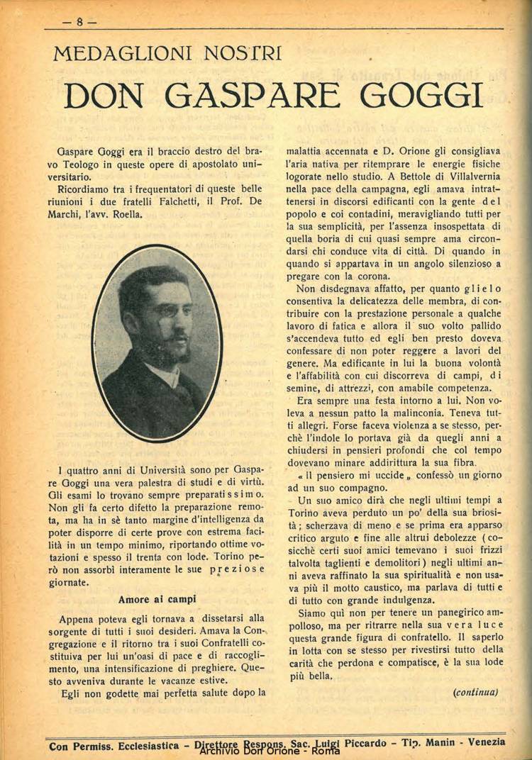 La piccola Opera della Divina Provvidenza, 33, 08, 01-08-1938, pagina 10