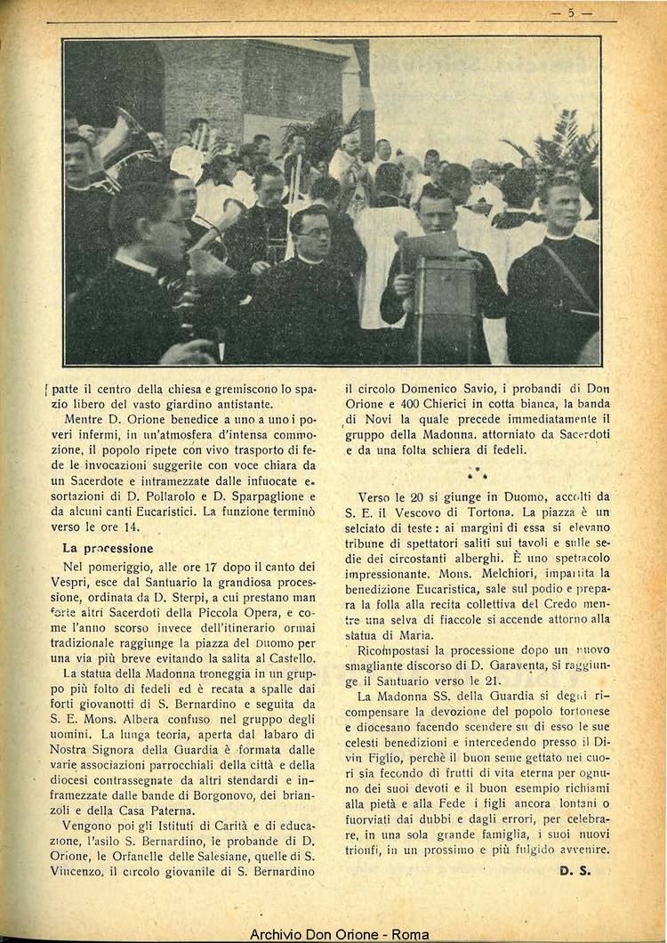 La piccola Opera della Divina Provvidenza, 33, 09, 01-09-1938, pagina 7