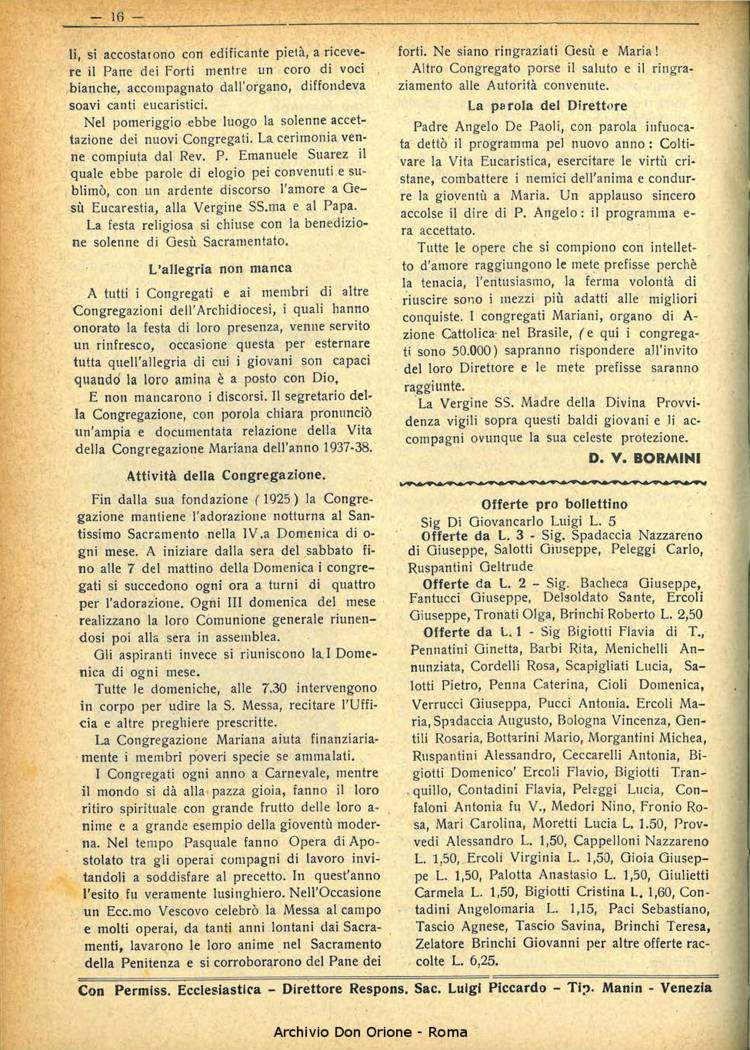 La piccola Opera della Divina Provvidenza, 33, 09, 01-09-1938, pagina 18
