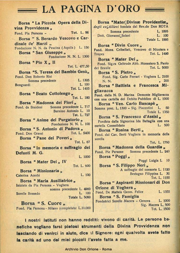 La piccola Opera della Divina Provvidenza, 33, 10, 01-10-1938, pagina 2
