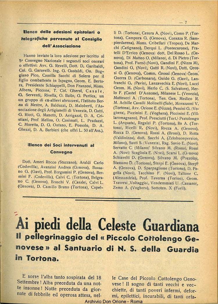 La piccola Opera della Divina Provvidenza, 33, 10, 01-10-1938, pagina 9