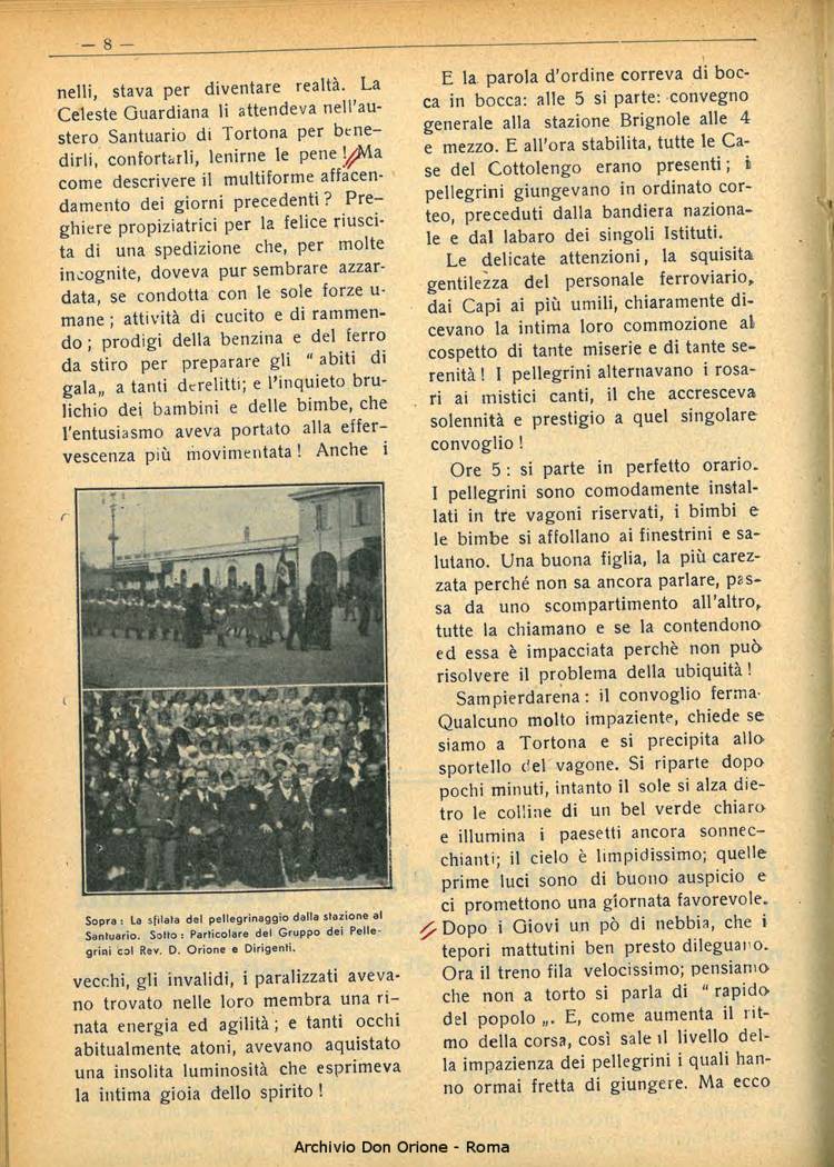 La piccola Opera della Divina Provvidenza, 33, 10, 01-10-1938, pagina 10