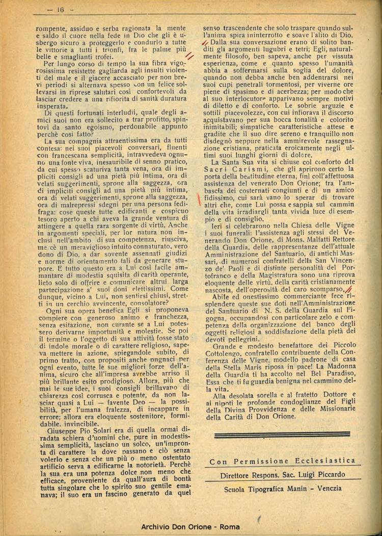 La piccola Opera della Divina Provvidenza, 33, 10, 01-10-1938, pagina 18
