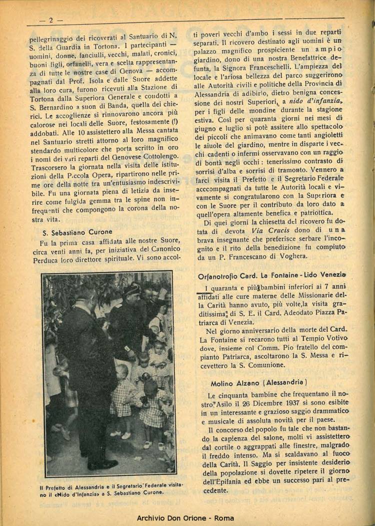 La piccola Opera della Divina Provvidenza, 33, 11, 01-11-1938, pagina 4