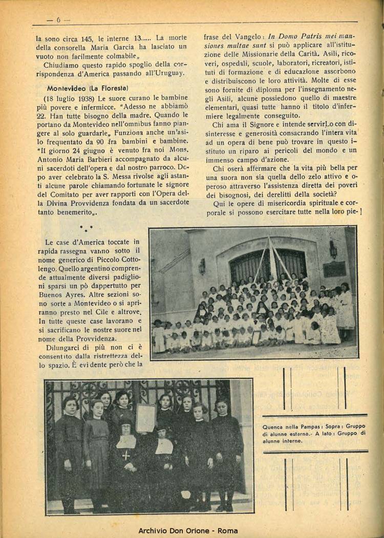 La piccola Opera della Divina Provvidenza, 33, 11, 01-11-1938, pagina 8