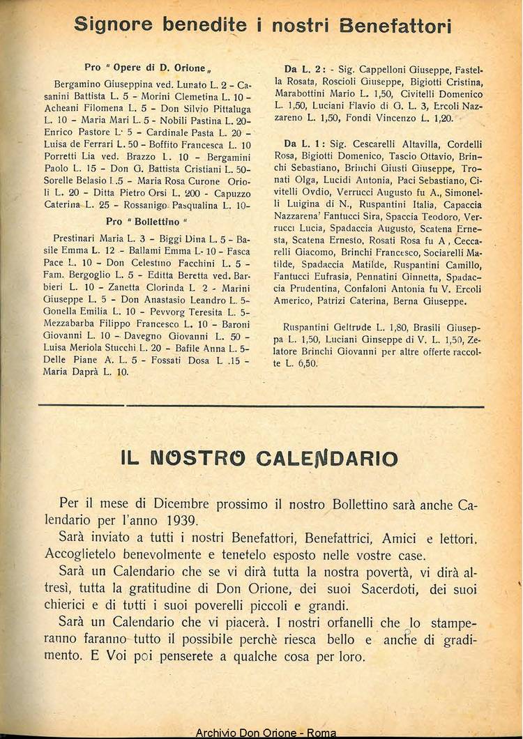 La piccola Opera della Divina Provvidenza, 33, 11, 01-11-1938, pagina 19