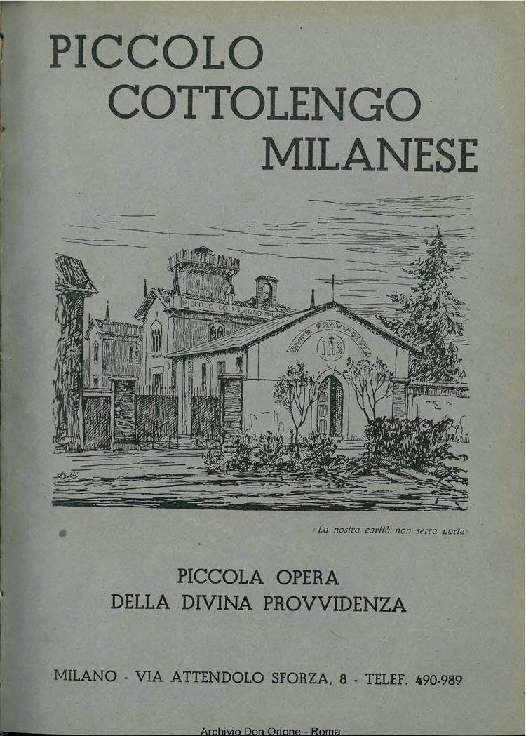 La piccola Opera della Divina Provvidenza, 33, 11, 01-11-1938, pagina 21